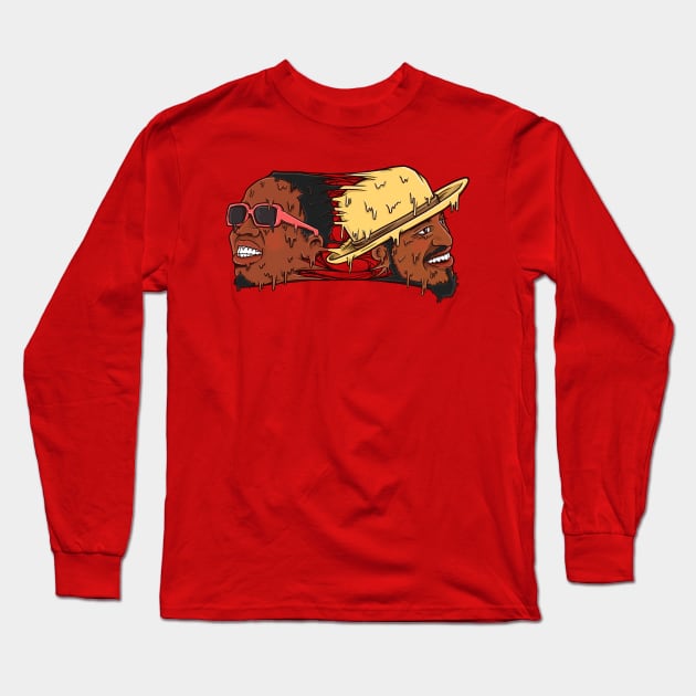 DUO BIG BOI X ANDRE 3000 Long Sleeve T-Shirt by munyukart